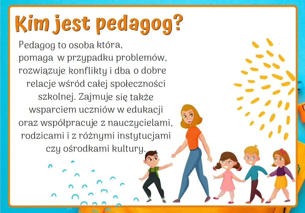 Kim jest pedagog szkolny i w czym może pomóc uczniowi?