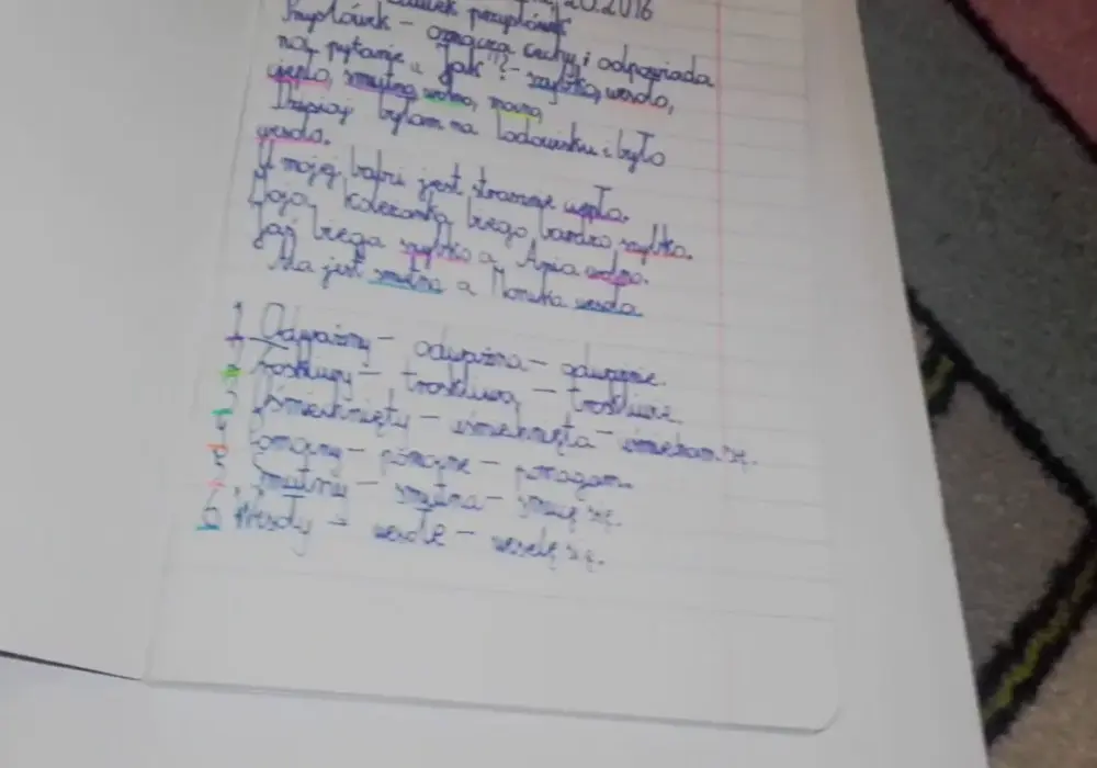 Jak pisać w zeszycie w szeroką linię? Praktyczny poradnik