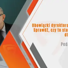 Zamyślony mężczyzna w garniturze, z okularami, zastanawia się nad obowiązkami dyrektora szkoły. Czy to stanowisko dla Ciebie?