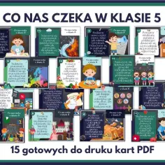 Co nas czeka w 5 klasie: nauka o państwie, zjawiskach fizycznych, historii, procentach, języku angielskim i pierwszej pomocy.