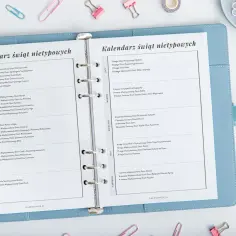 Kalendarz świąt nietypowych, pomocny w planowaniu tematy zajęć pedagoga szkolnego w szkole podstawowej.