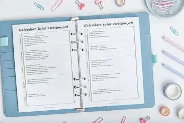 Kalendarz świąt nietypowych, pomocny w planowaniu tematy zajęć pedagoga szkolnego w szkole podstawowej.