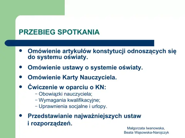 Ustawa o systemie oświaty w praktyce - prawa i procedury